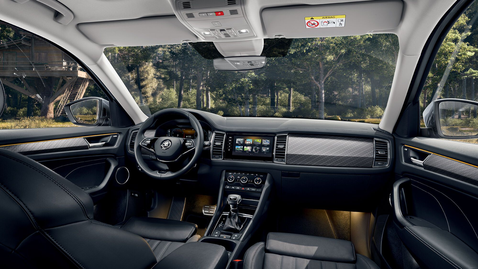 Sitze im Škoda Kodiaq